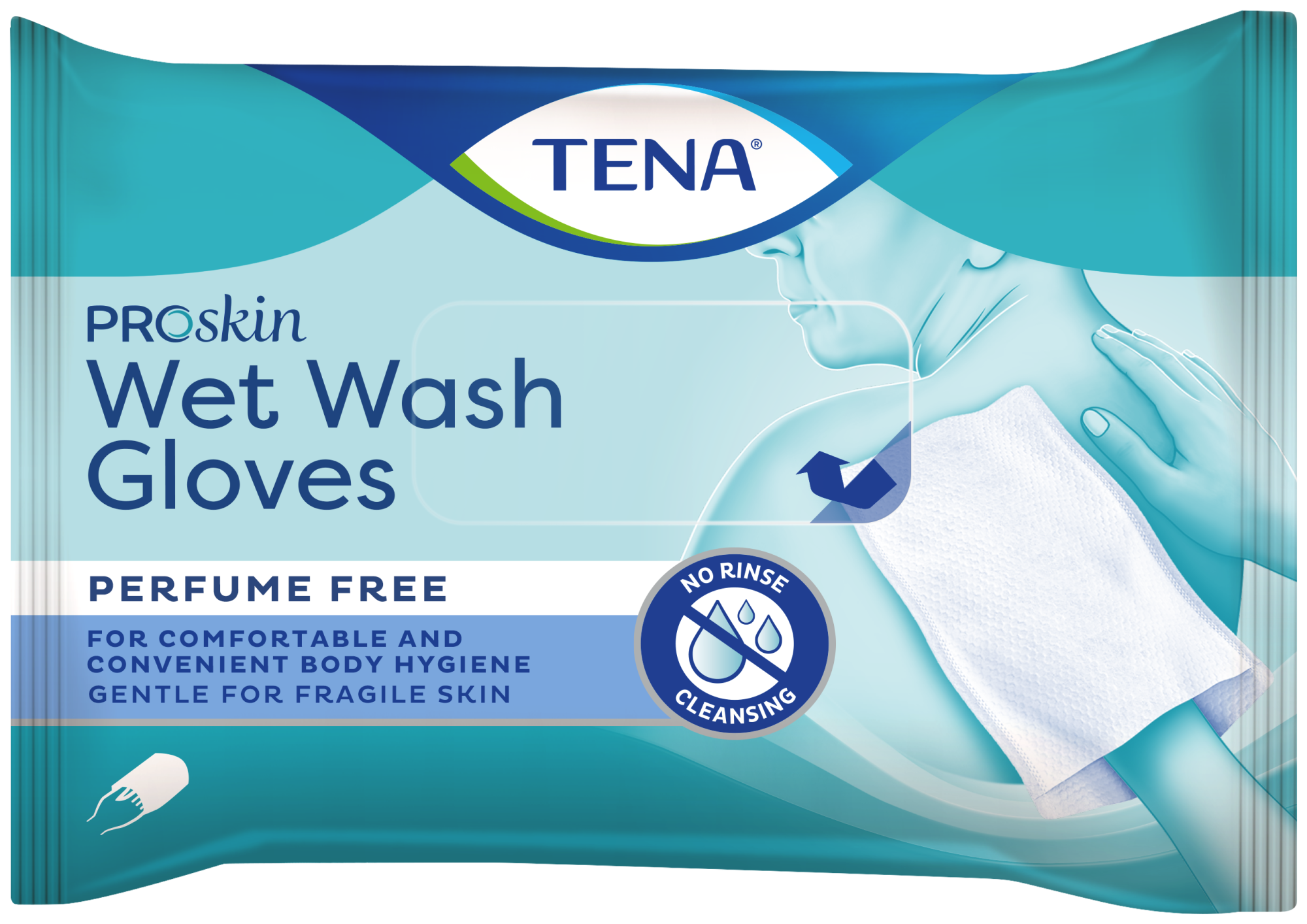 TENA ProSkin Wet Wash Glove | parfumefri TENA ProSkin Wet Wash Glove | parfumefri