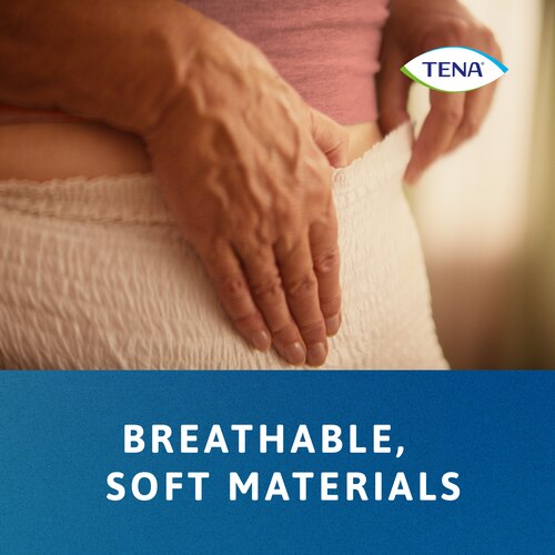 Maximum comfort with breathable, soft materials