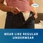 Wear like regular underwear with a body-close fit.