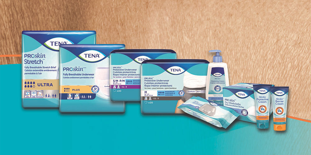 Gamme de produits TENA