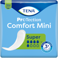 Beauty pack for TENA Comfort Mini Super pads
