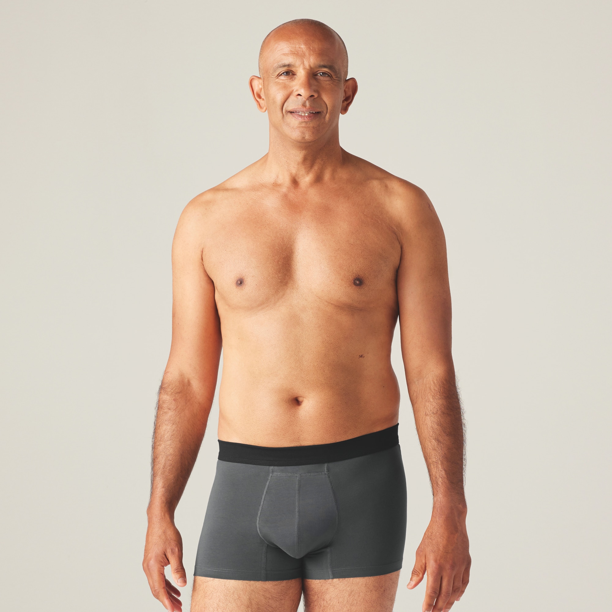 TENA Men Washable Protective Boxers | Washable incontinence pants | Grey