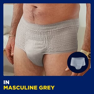 I maskulin grå farve